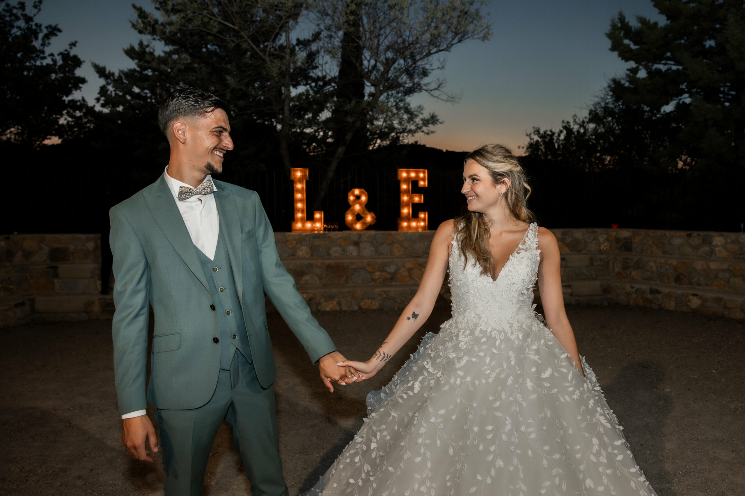 INITIALES LUMINEUSES EN BOIS - 3