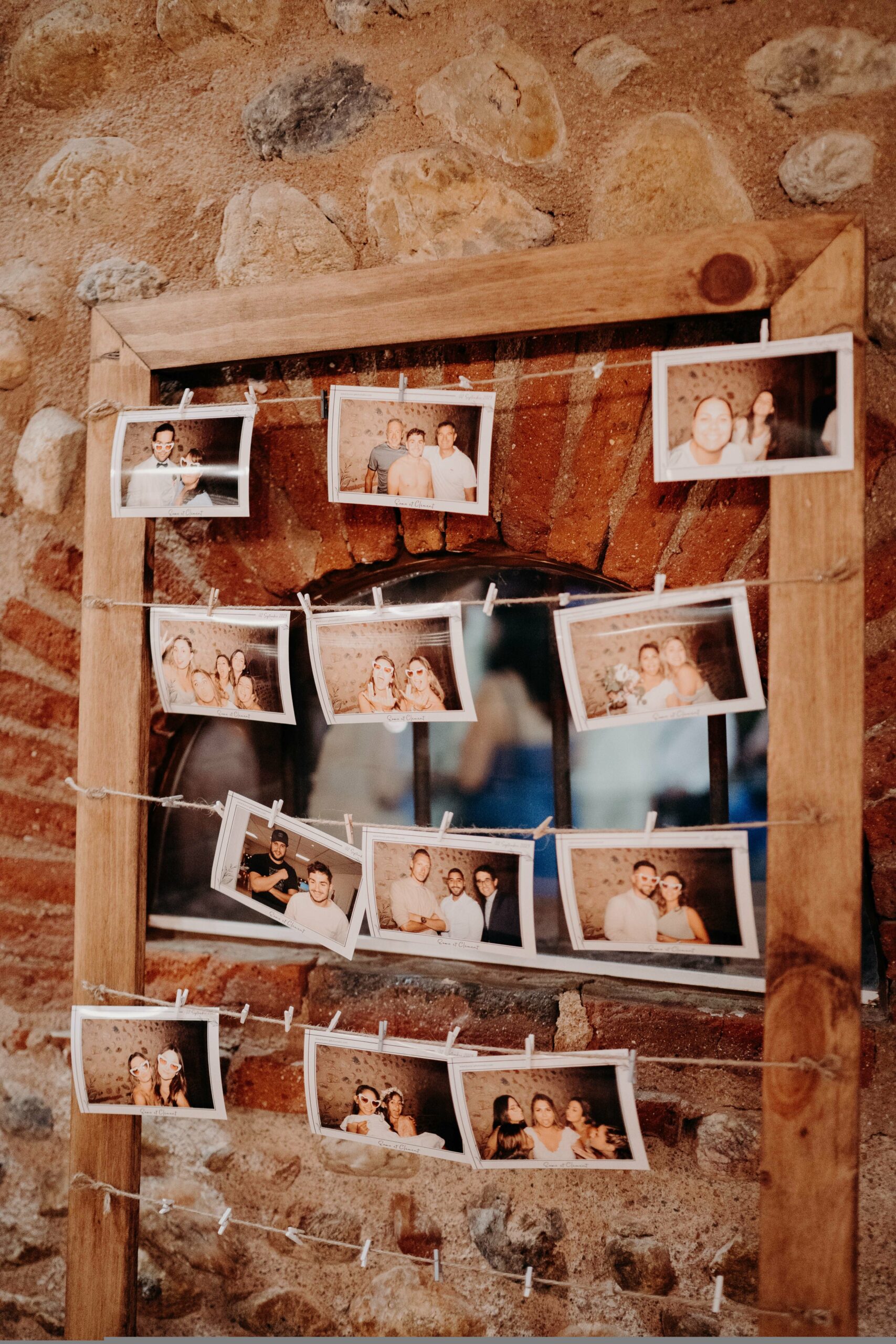 CORA 1 cadre bois avec cordes cora