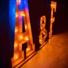 Trio de lettres lumineuses en bois - Thumbnail Image 6