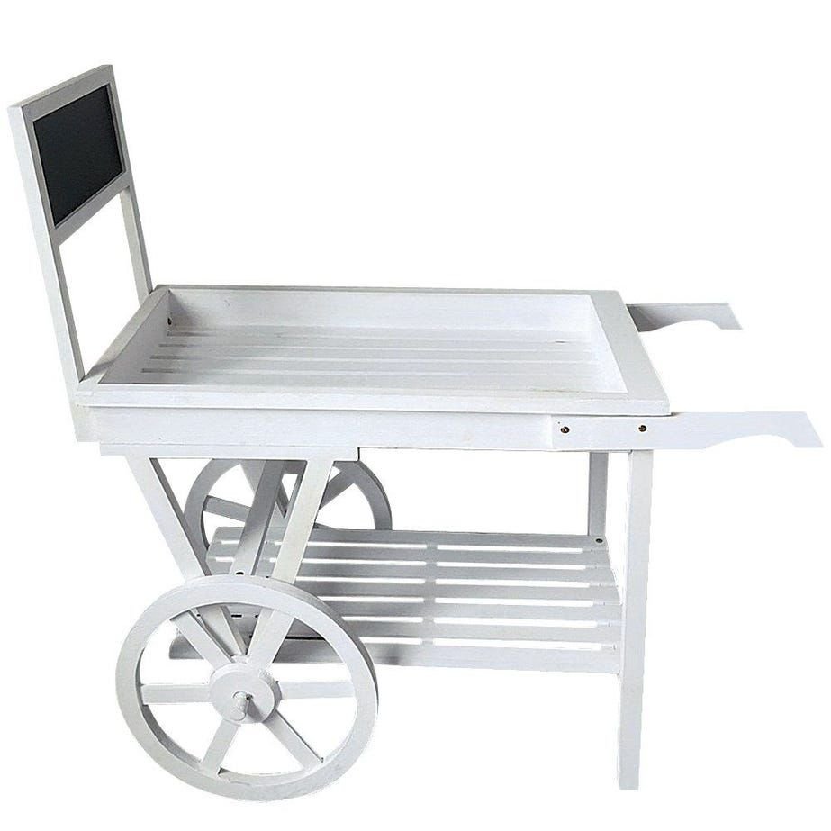 Chariot blanc CANDY BAR – Image 1