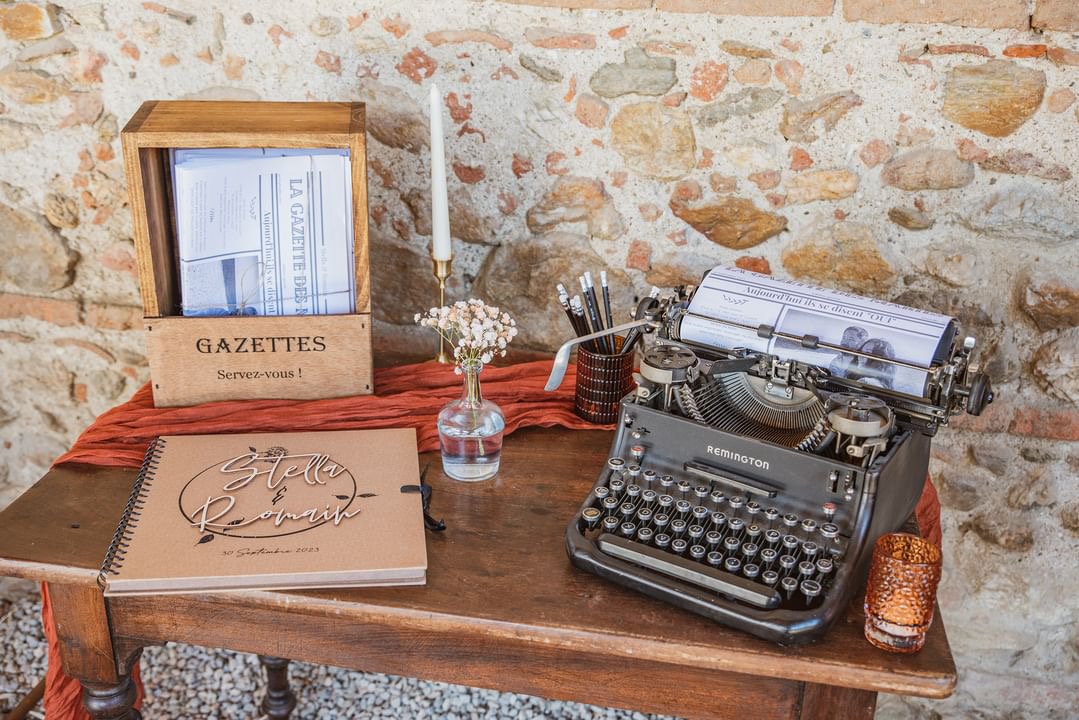 Bureau en bois STELLA – Image 3