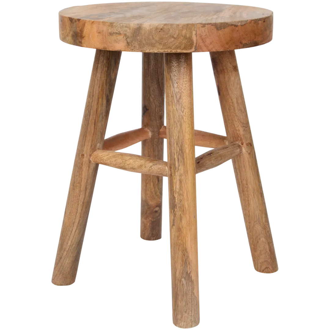 Tabouret bois HUGO – Image 1