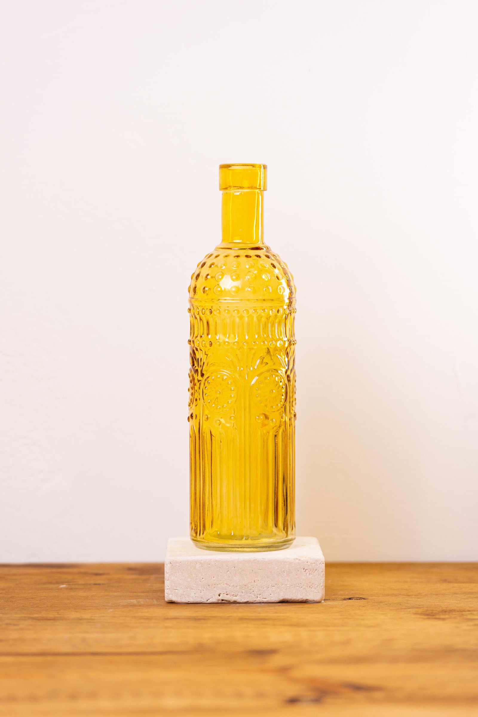 Bouteille à motifs - Jaune – Image 1