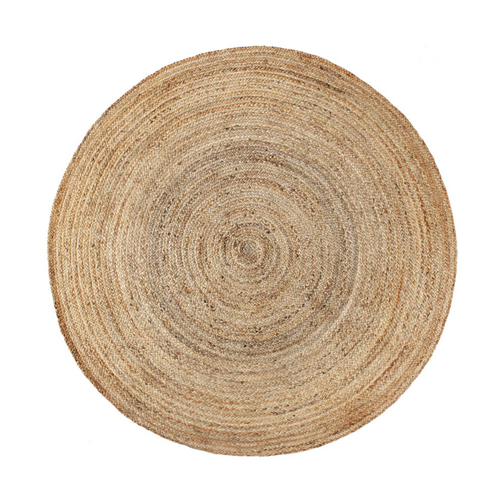 Tapis rond en jonc de mer – Image 1